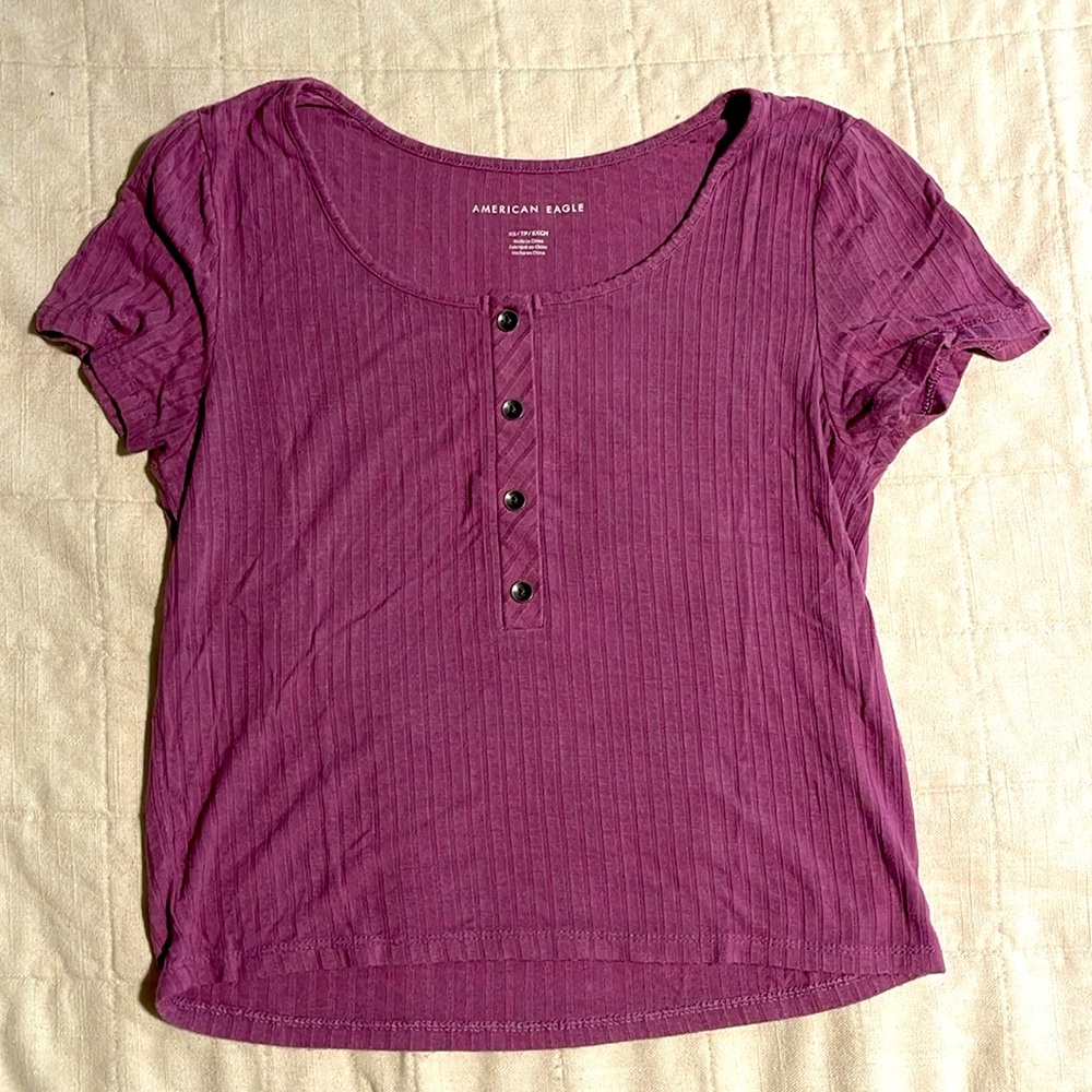 Pink crop top